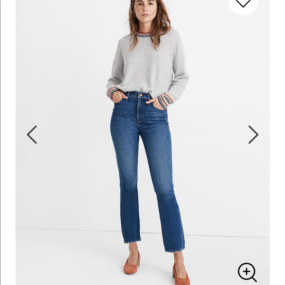 Petite Cali Demi-Boot Jeans in Columbus Wash: NWT